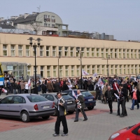 2010-03-30 - Pikieta przed siedzibą PR